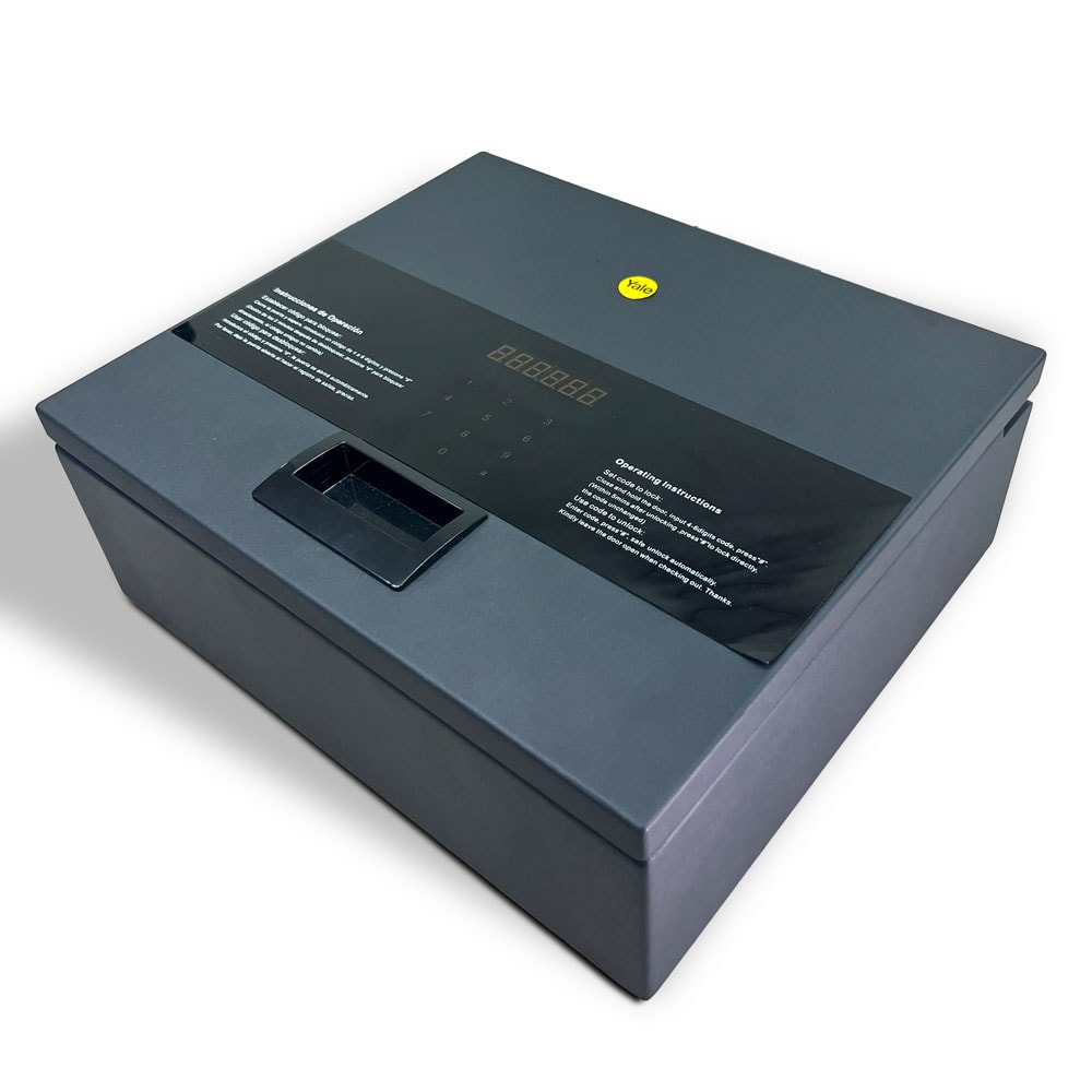 Cofre Digital de Piso Yale com painel Touchscreen 15x4x35cm (05597400-0)