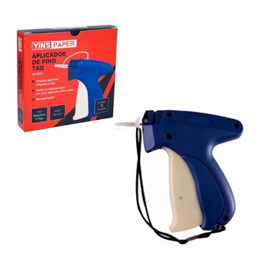 Aplicador De Pinos Tag Pin Fixação De Etiquetas - Yin's Paper (7898720565465)