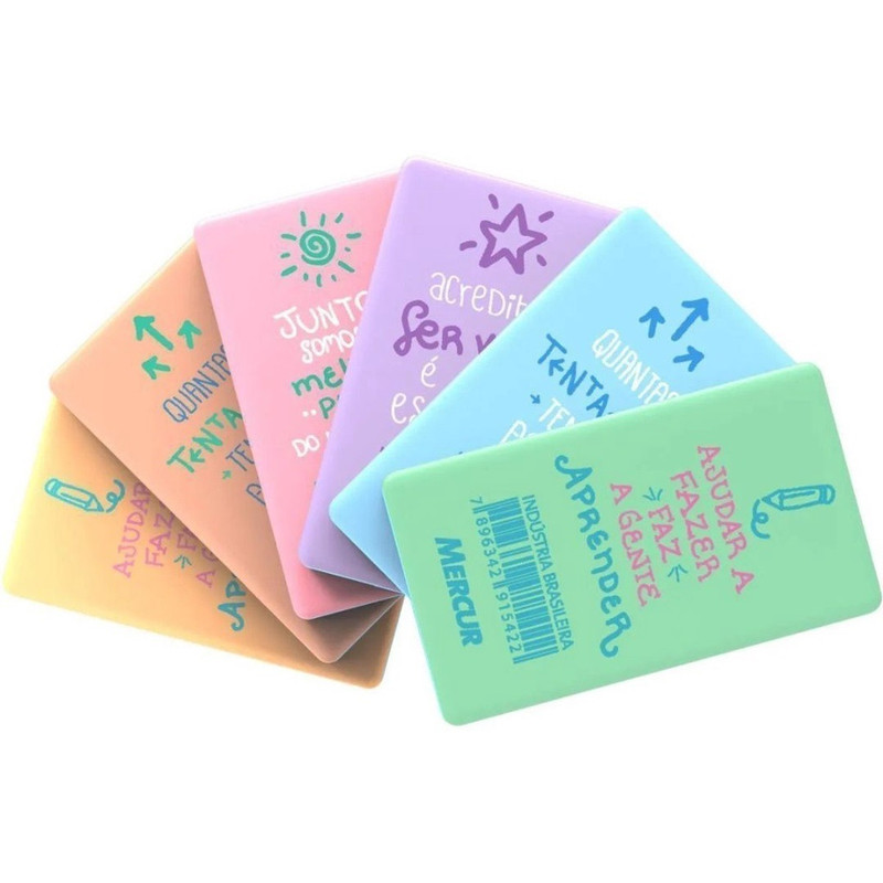 Borracha Escolar - Color - Mercur (7896342915422)