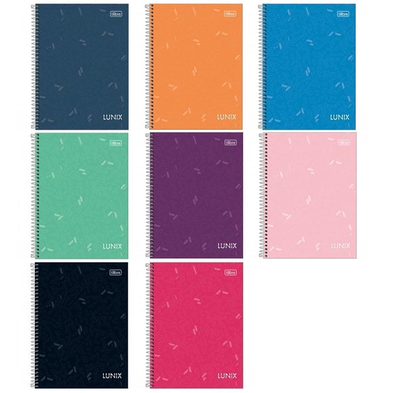 Caderno - 1 Matéria - Lunix - 80 Fls - Tilibra (7891027340605)