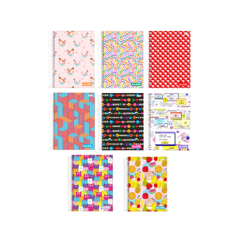 Caderno - 12 Mat - 192 Fls - Uma Stella - Jandaia (7894494687921)