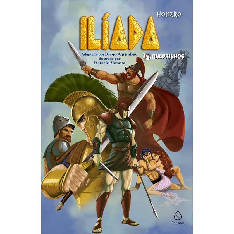 Ilíada - Em Quadrinhos - Homero - Principis. (9786550970062)