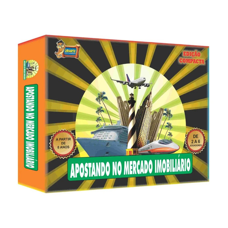 Jogo Apostando no Mercado Imobiliário - Versão Compacta - Uriarte (7908114401696)