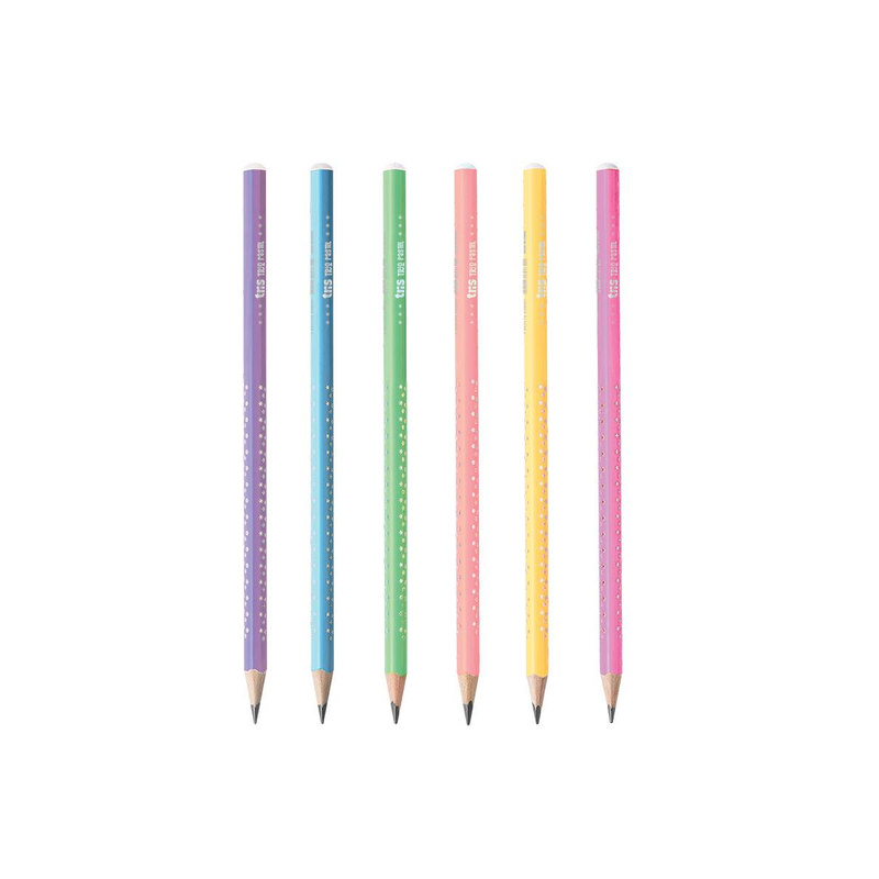 Lápis Grafite - HB - Trio Pastel - Tris (7908673900180)
