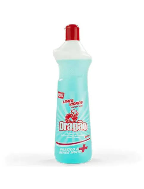 Limpa Vidros 500ml - Dragão. (7896221600142)