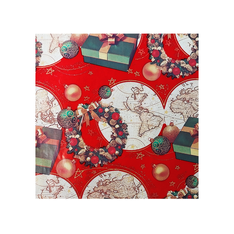 Papel de Presente Natal - 50x60 - Gessele (7899740631239)