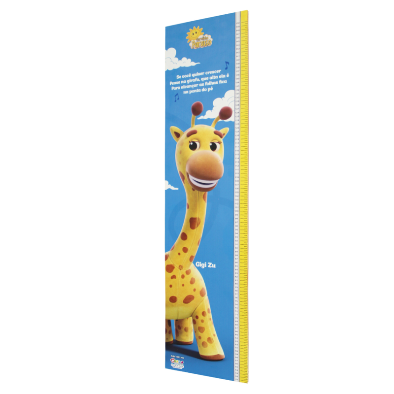 Régua - Gigi Zu Turminha Paraíso - Mede até 150cm - Carlu (7908312206468)
