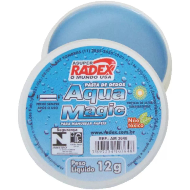 Umedecedor De Dedos - 12g - Radex (7897254103648)