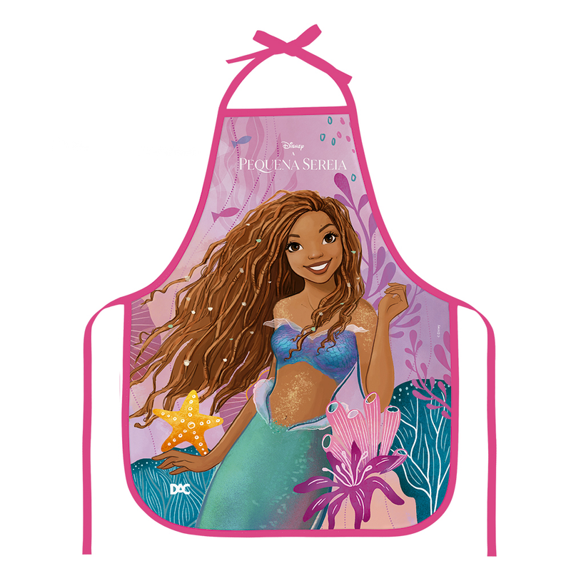 Avental Escolar - A Pequena Sereia - 4319 - Dac (7908689905506)