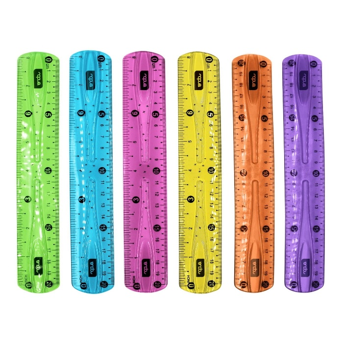 Régua Flexível - 20cm - Onda (7908363804385)