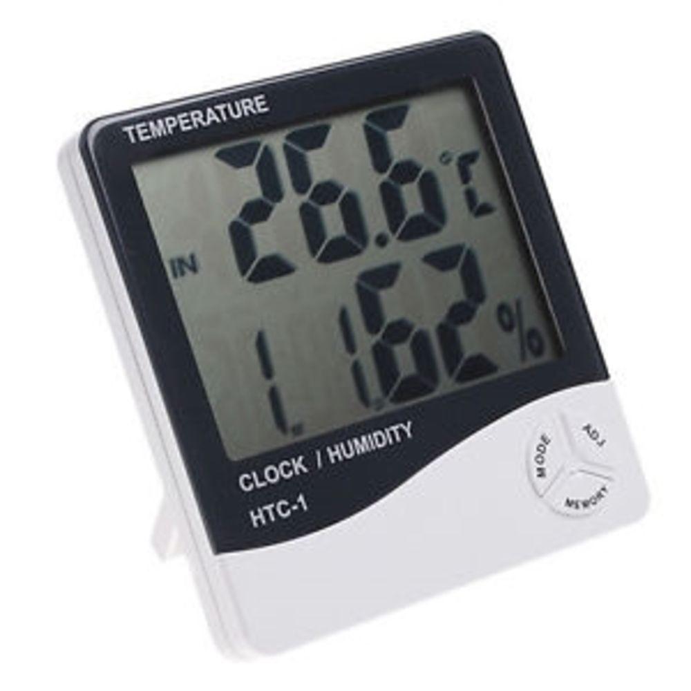 Termômetro Digital com Relógio – Medidor de Temperatura (831)