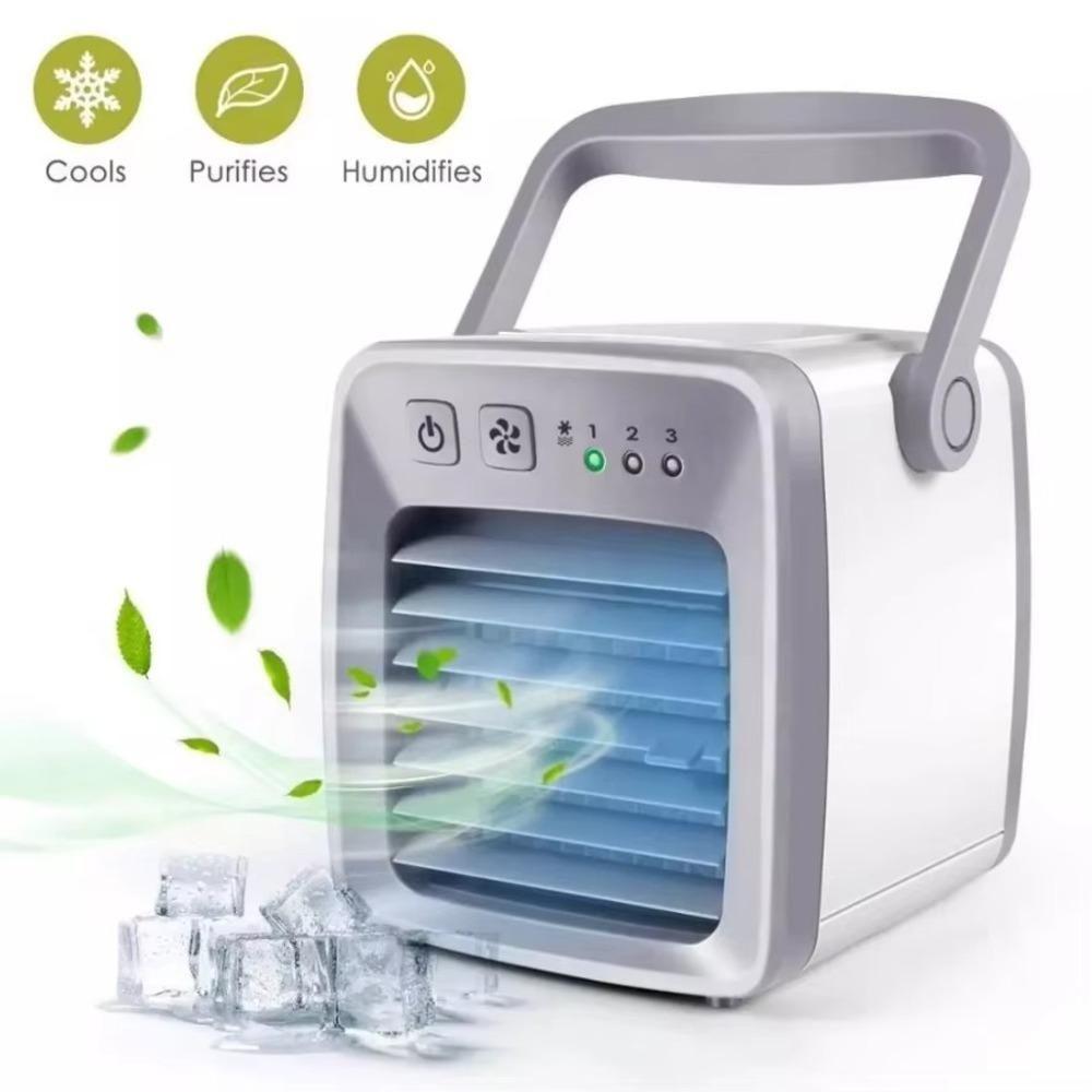 Ar-Condicionado Portátil 3 em 1 – Mini Ventilador USB (1026)