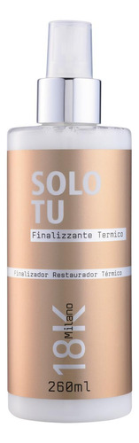 Solo Tu Finalizador Restaurador Térmico 260ml 18k (MLB4977747988)