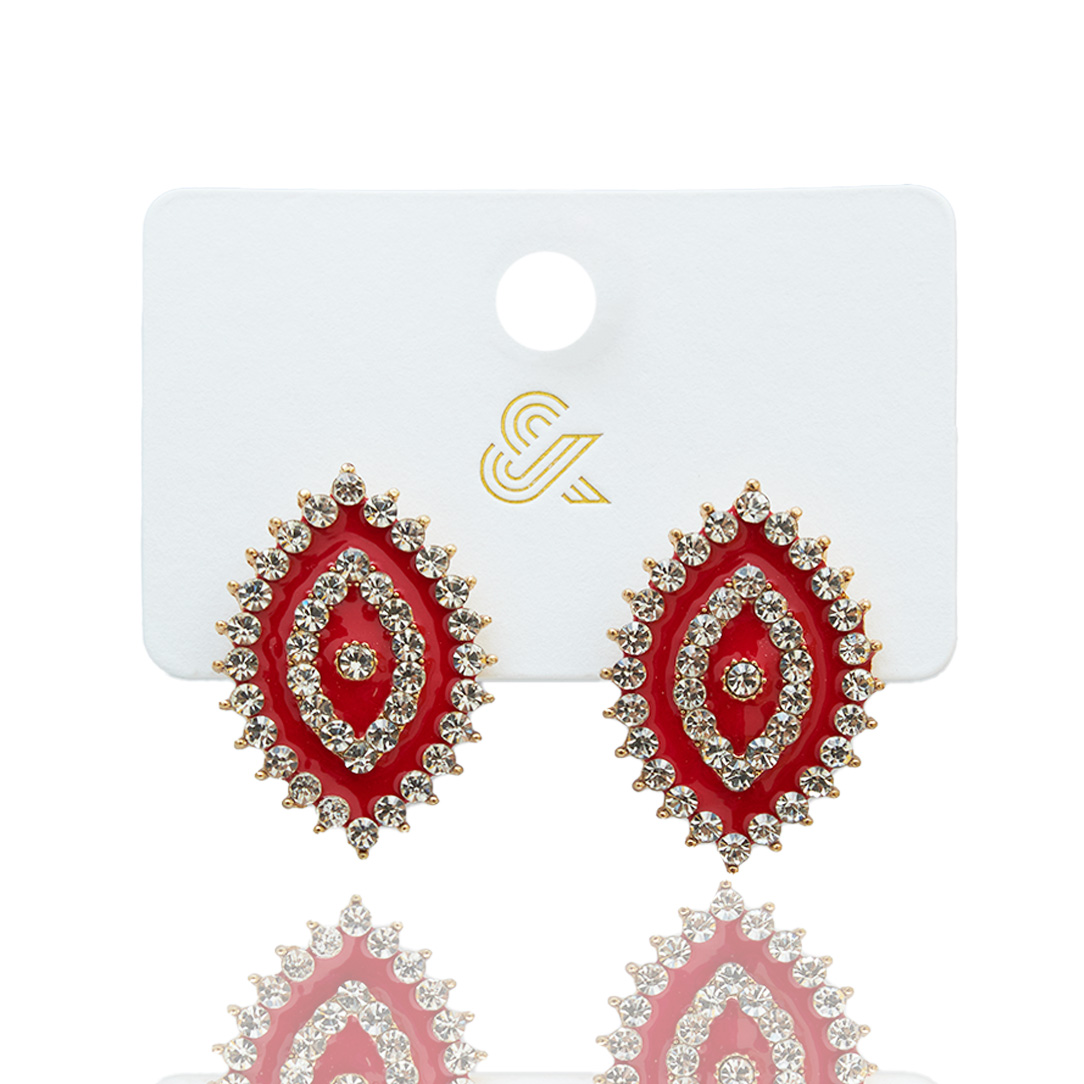Brinco em Strass C/12 (CJ168205-08)