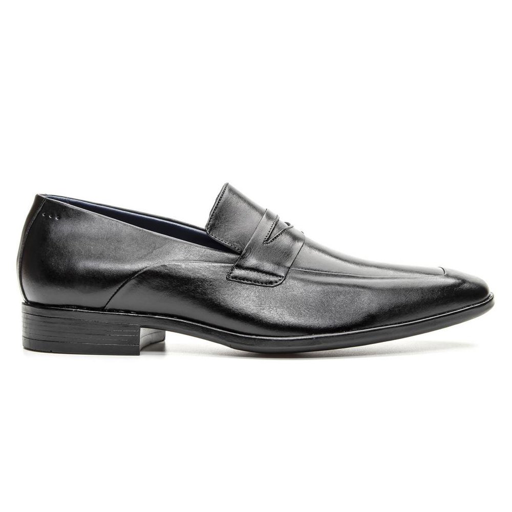 Mocassim Masculino Loafer Couro Preto (GIB2758NTPTO)