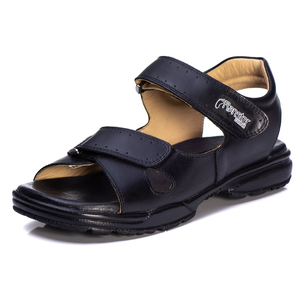 Sandália Masculina Conforto Couro (RT0800MSTPTO)