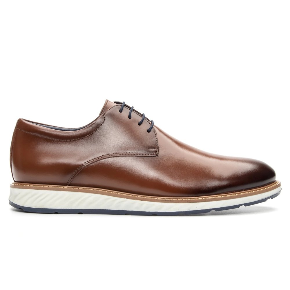 Sapato Casual Masculino Derby Comfort Whisky (GIB2901NPWSK)