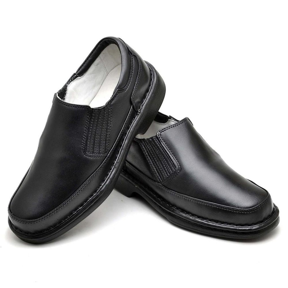 Sapato Conforto Couro Masculino Preto (RT2009MSTPTO)