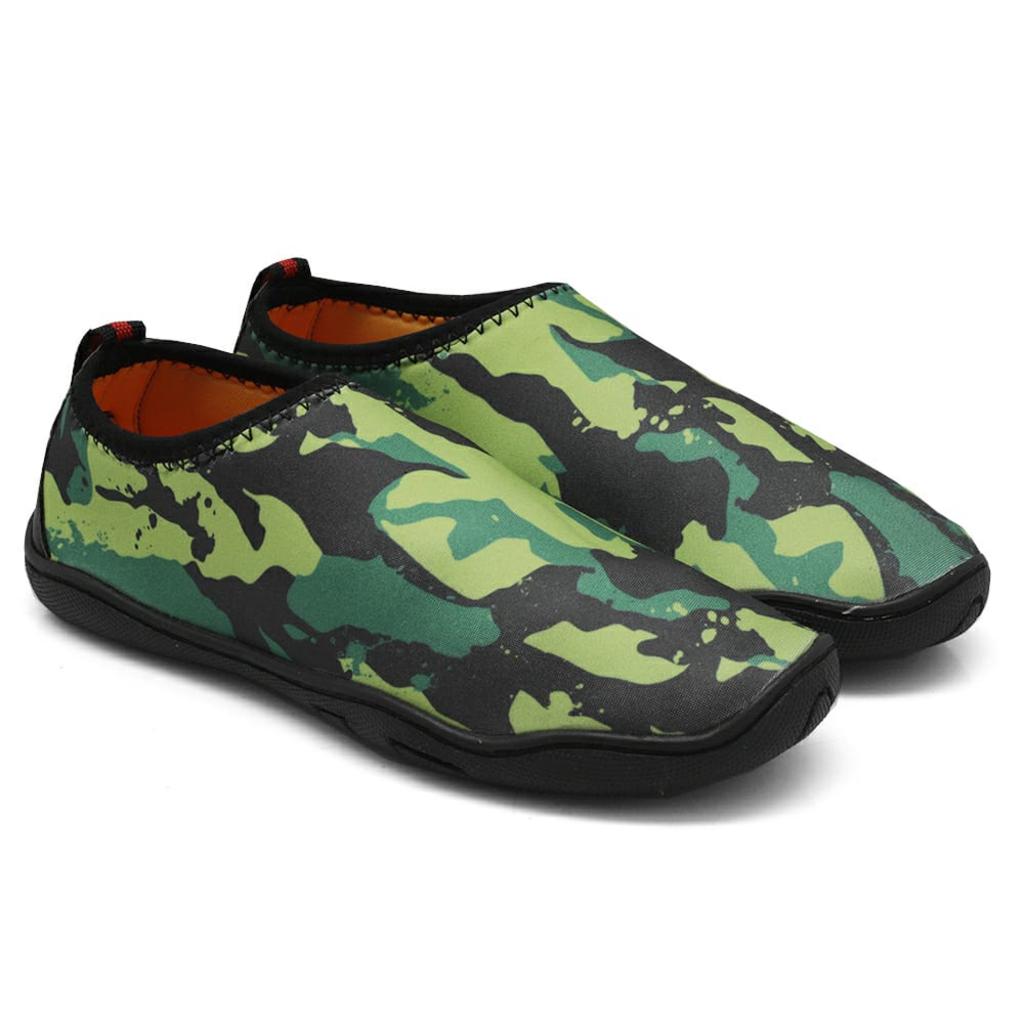 Sapatilha Camuflada Para Andar Na Agua/cachoeira/trilha/bike Verde  420 (ACQUACAMU420)