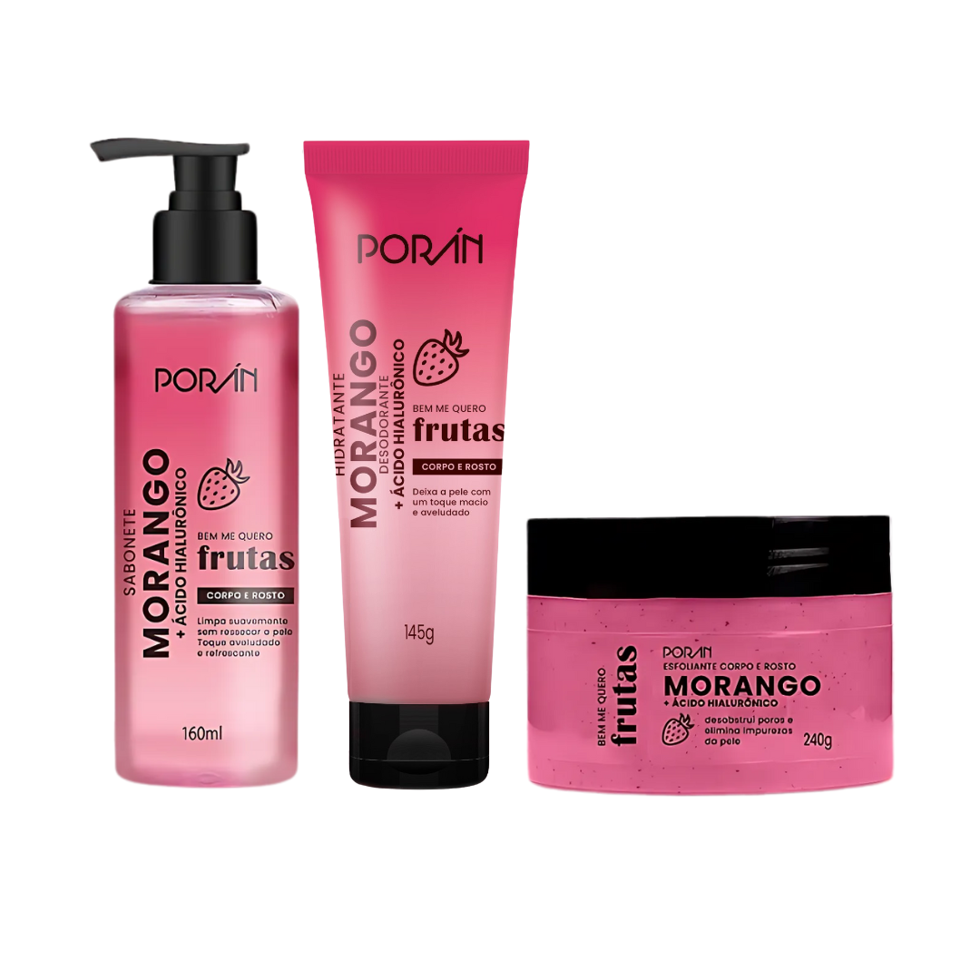 Kit Completo Morango Porán (4168)
