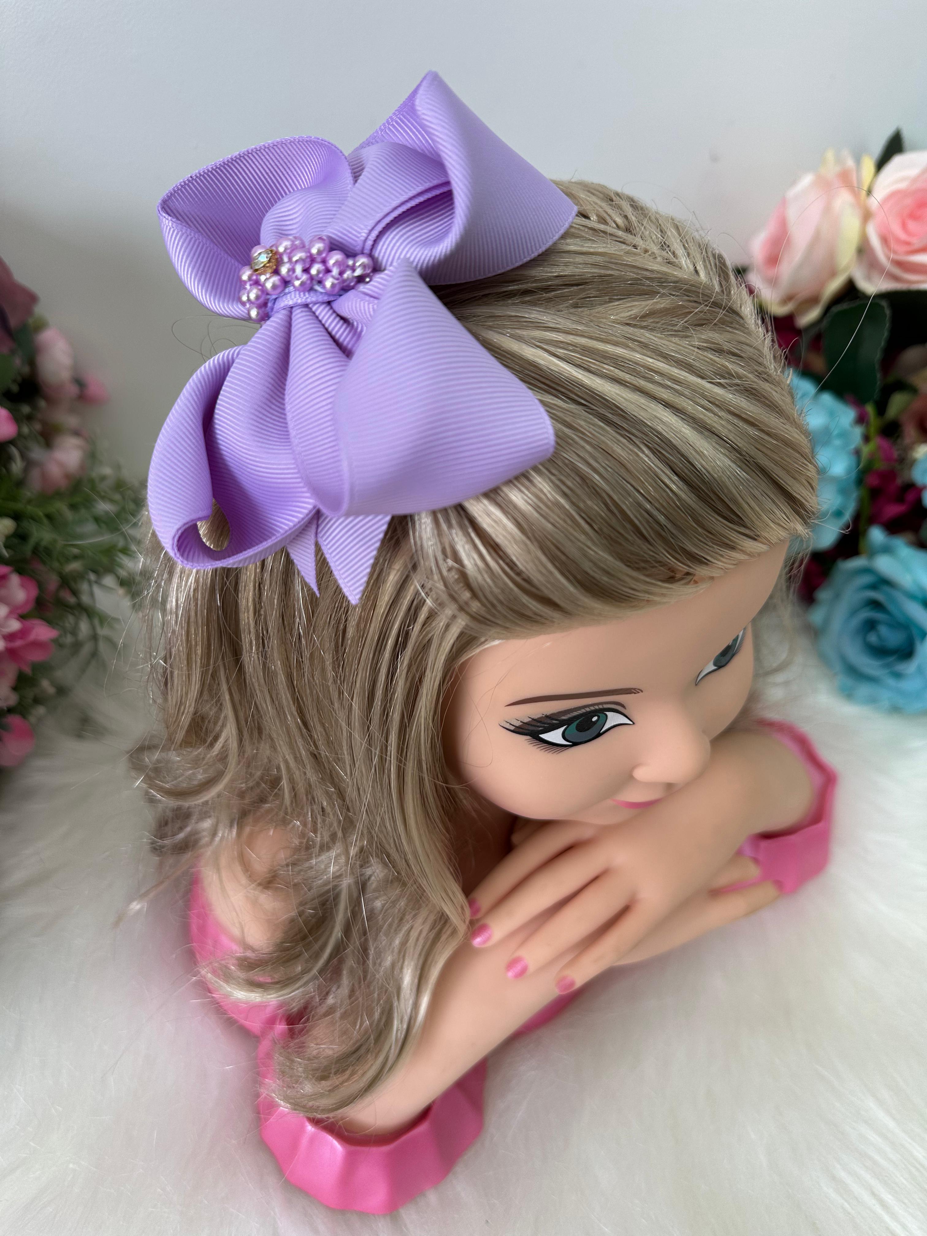Laço Belli Strass Maria Alice Lilas (LCBSTSMALL)