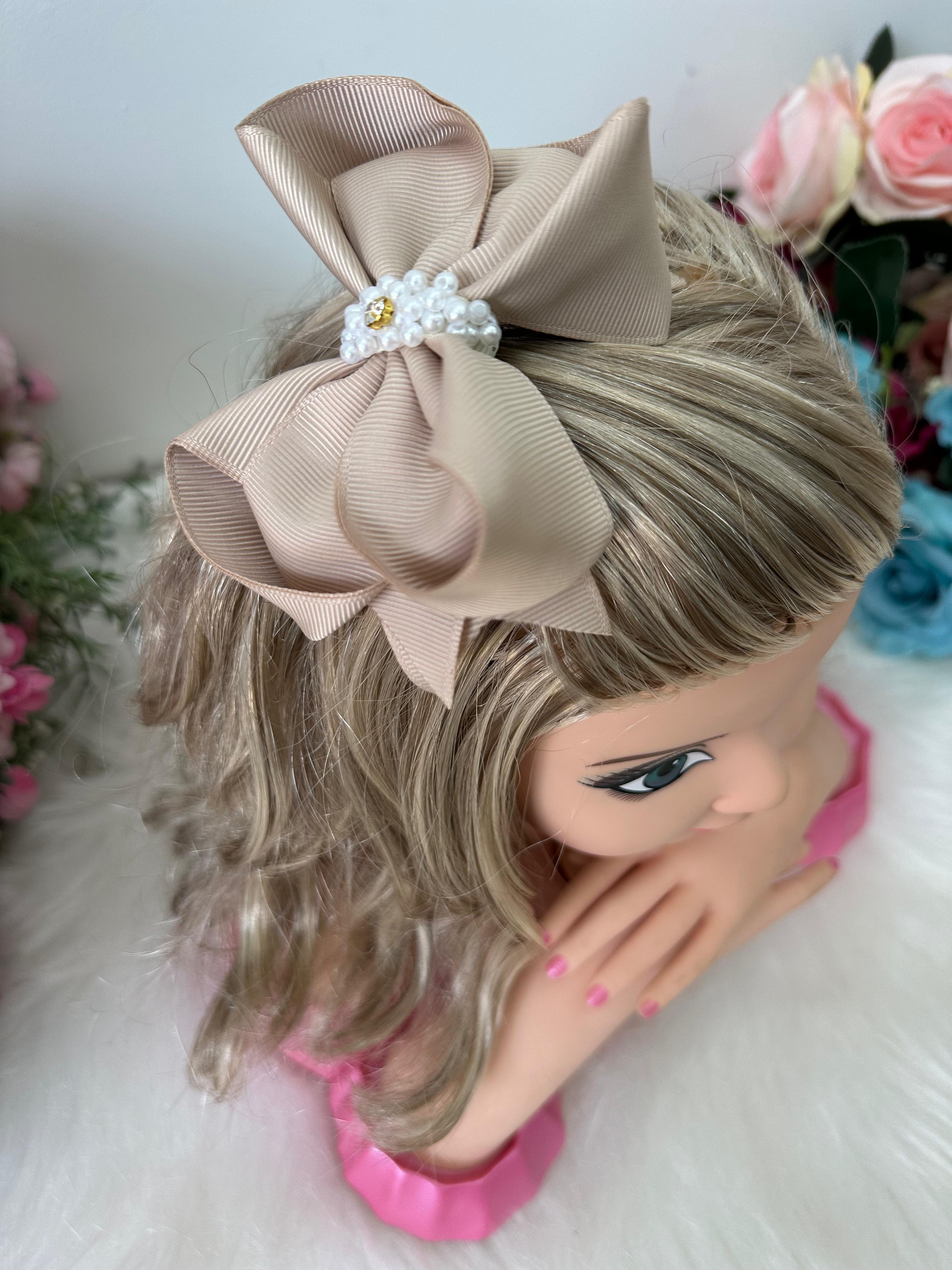 Laço Belli Strass Maria Alice Marfim (LCBLSTRSMAFIM)