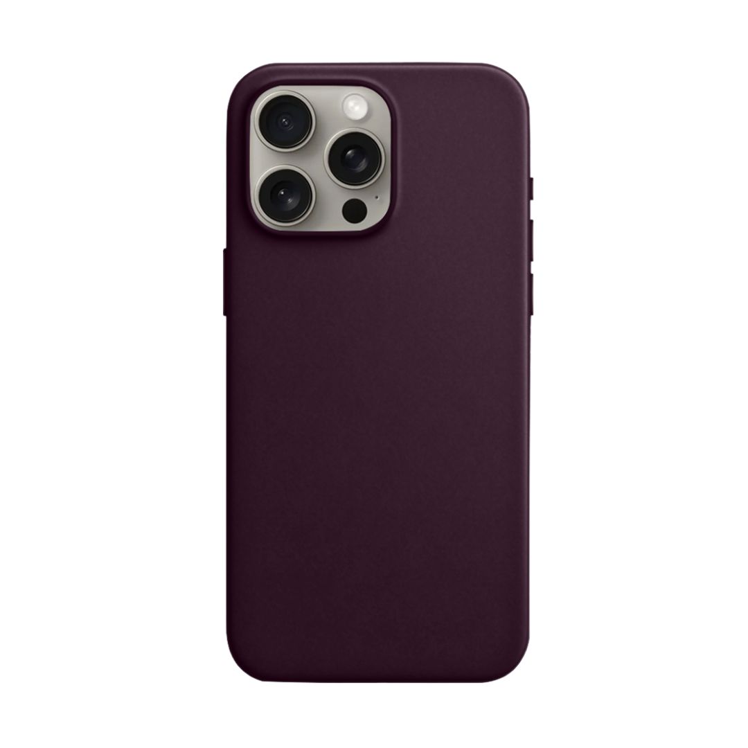 Capa Couro MagSafe para iPhone - Roxo (2982)
