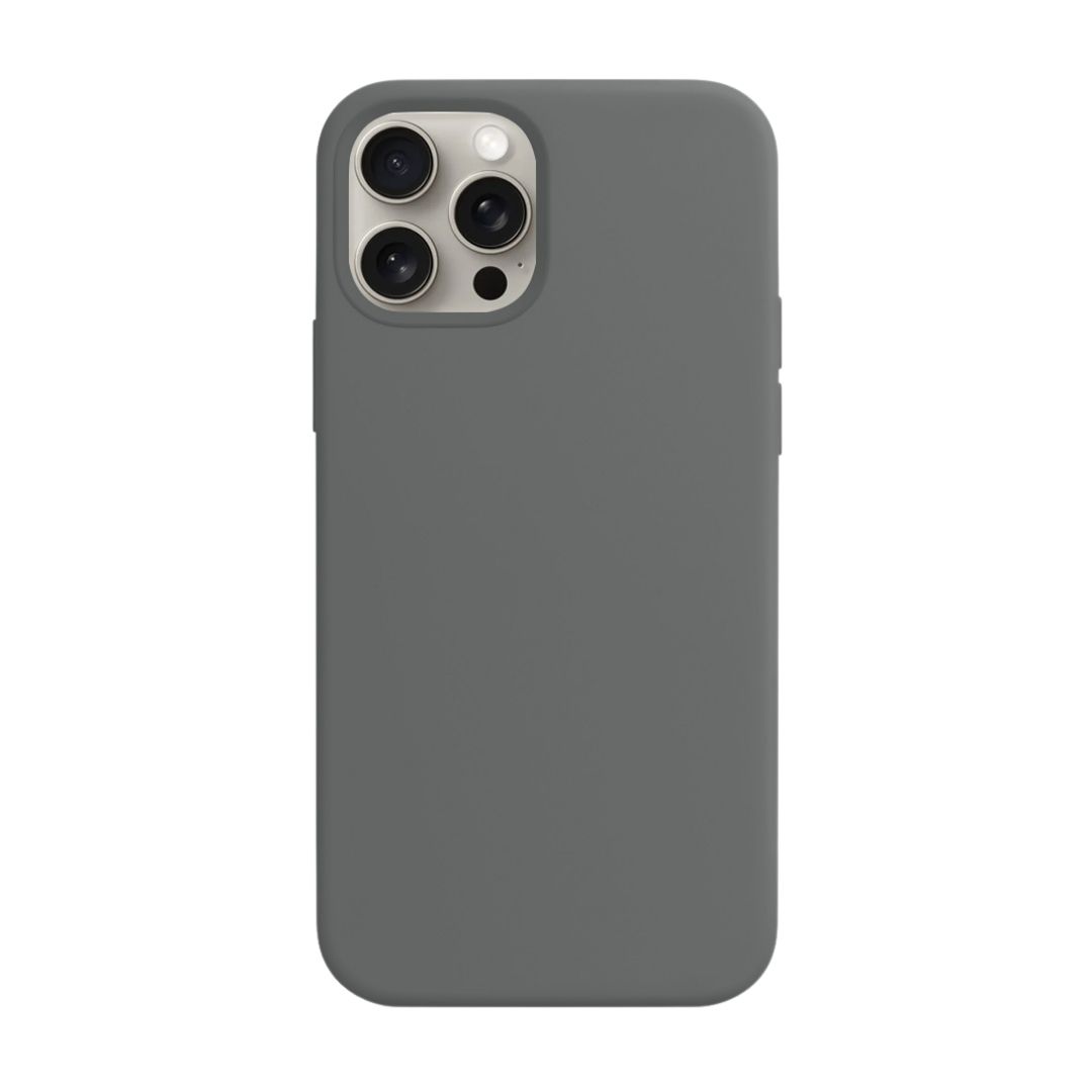 Capa Silicone MagSafe para iPhone - Grafite (2911)