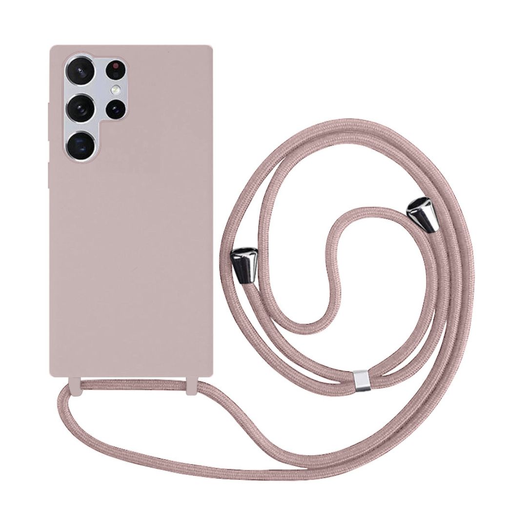 Capa com Alça Ajustável para Samsung S - Rosa (2918)