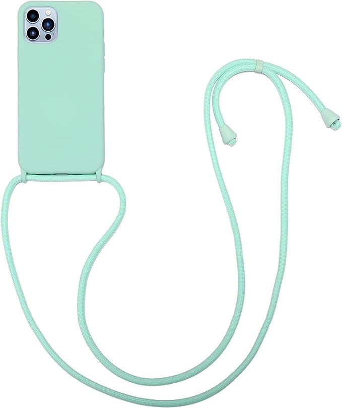 Capa com Alça para iPhone - Verde Menta (3047)