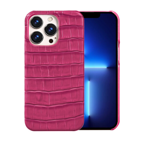 Capa Crocodilo para iPhone - Pink (2939)