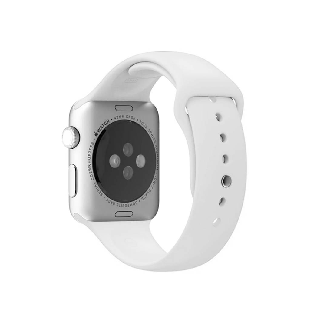 Pulseira para Apple Watch Silicone Branco (10150)