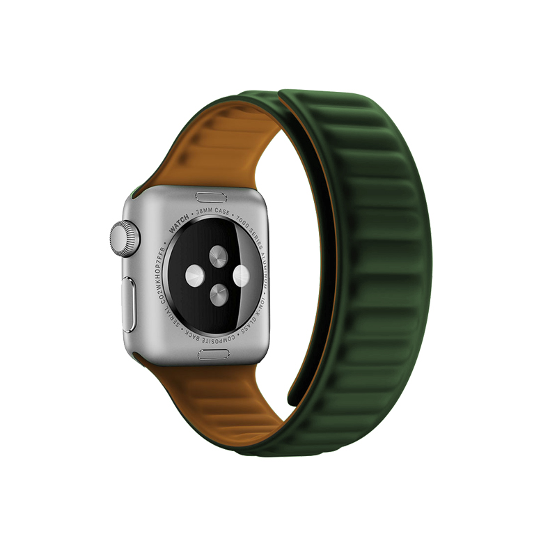 Pulseira Para Apple Watch Magnética Couro Elos (2021)