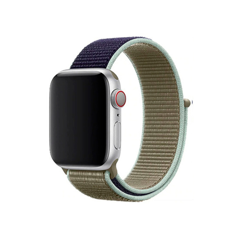Pulseira Para Apple Watch Nylon Caqui (1092)