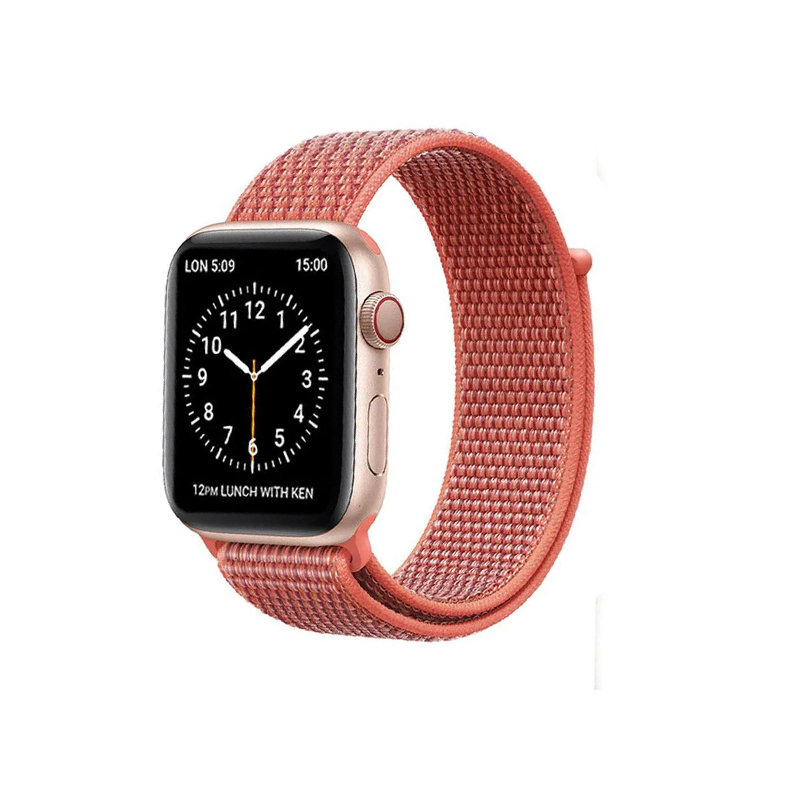 Pulseira Para Apple Watch Nylon Nectarina (1087)