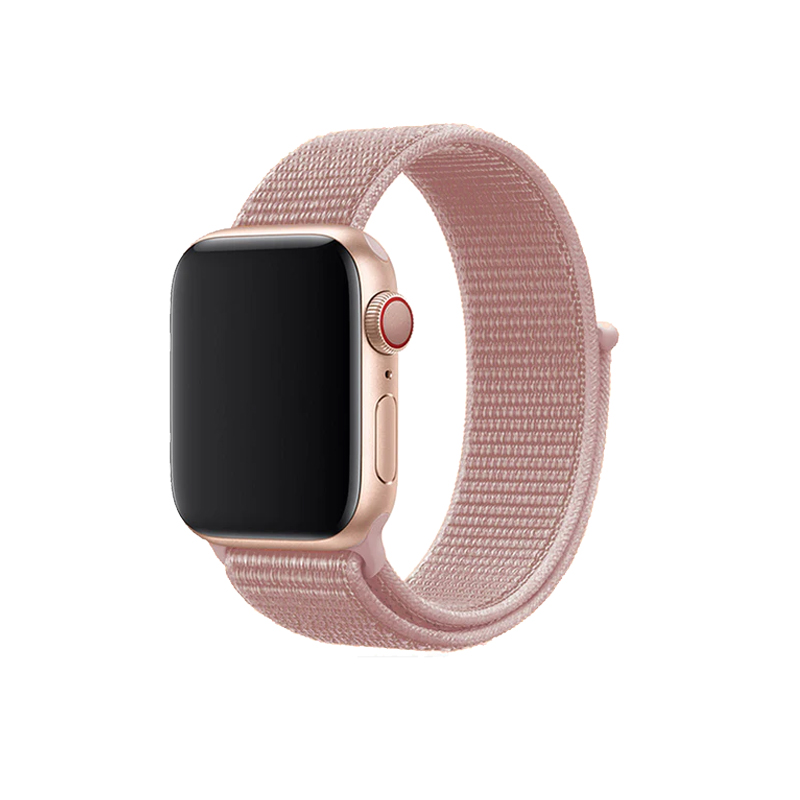 Pulseira Para Apple Watch Nylon Rosê (1085)