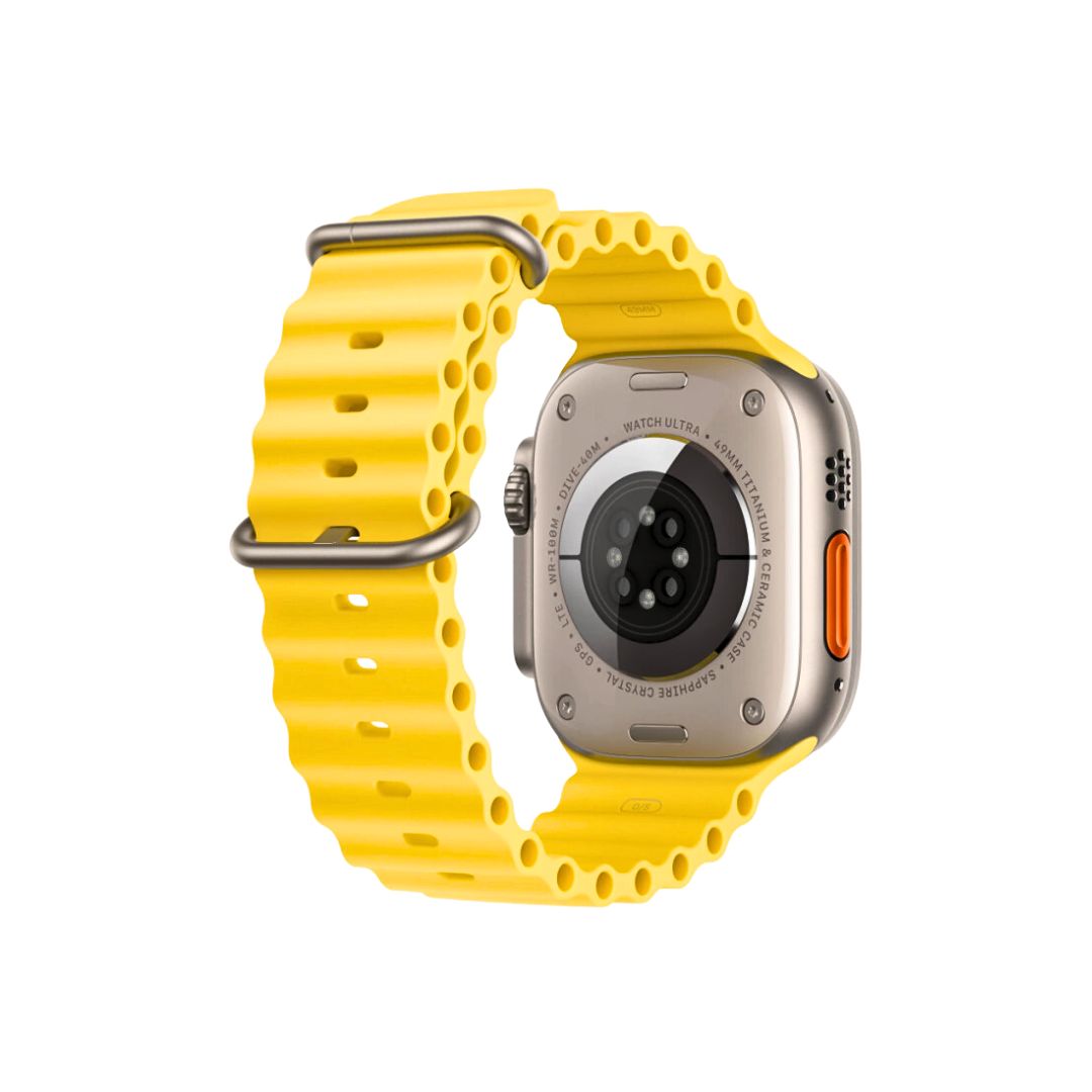 Pulseira Para Apple Watch Oceano - Amarelo (2786)
