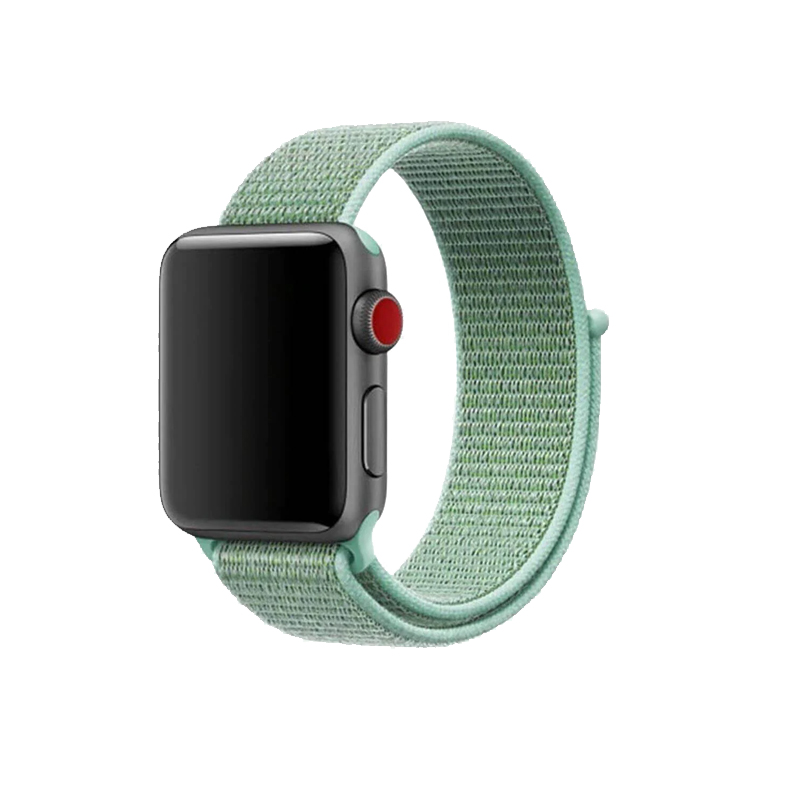 Pulseira Para Apple Watch Nylon Verde Menta (1152)