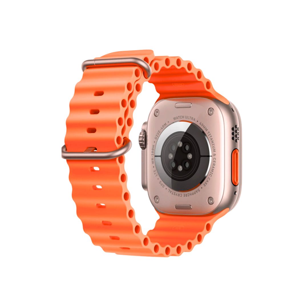 Pulseira Para Apple Watch Oceano - Laranja (2780)