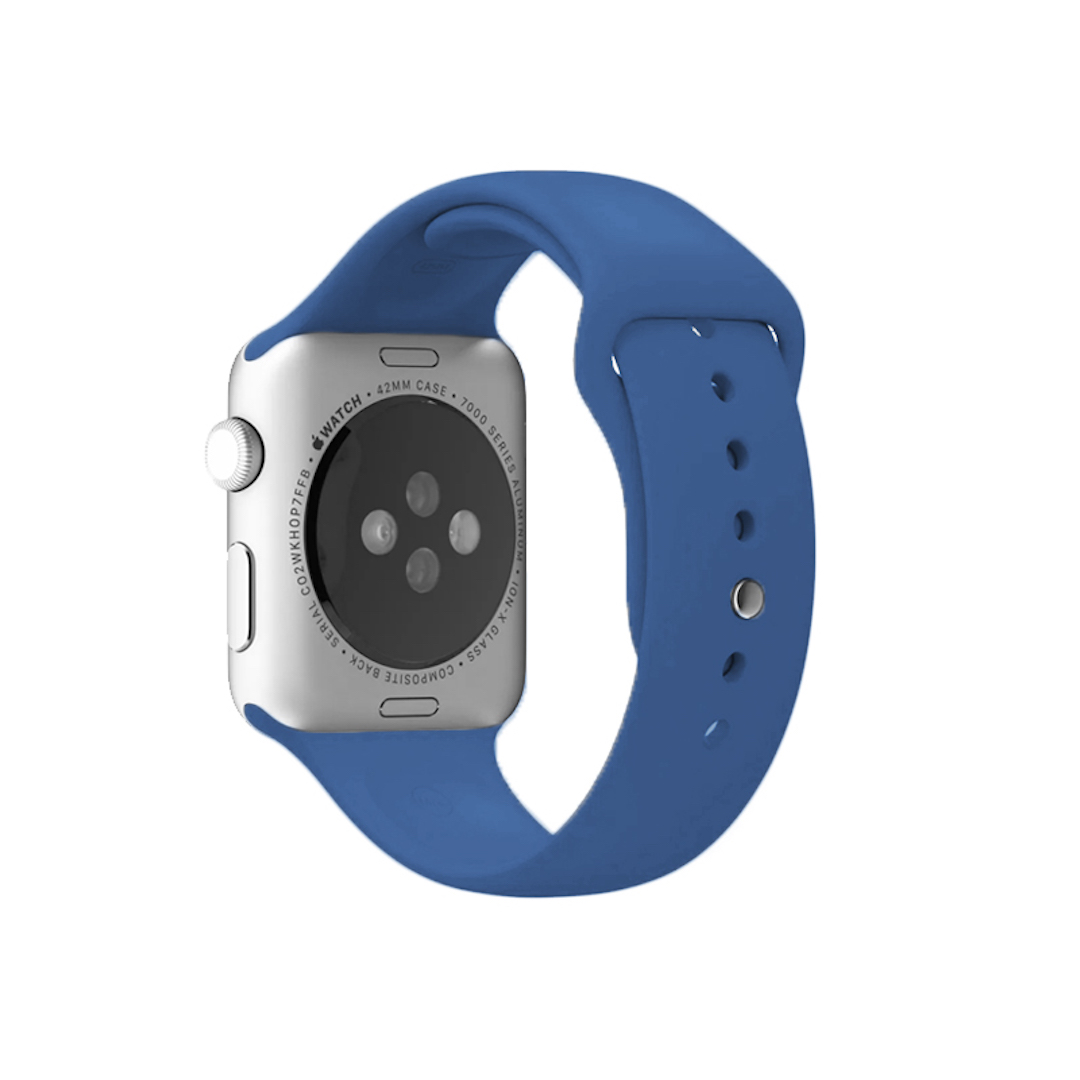Pulseira para Apple Watch Silicone Horizonte Azul (10100)