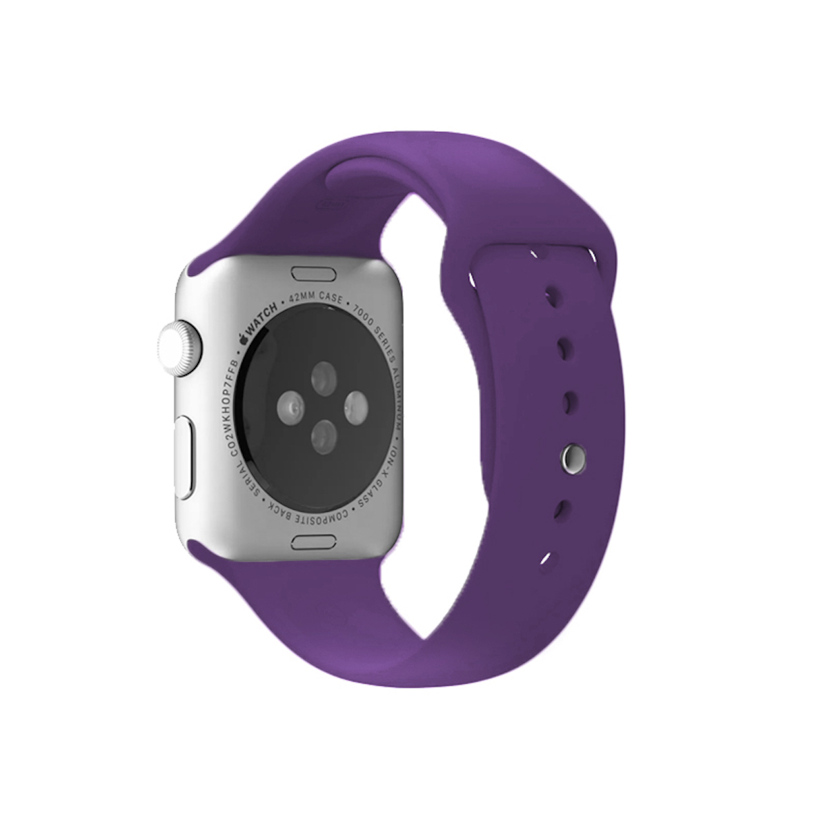 Pulseira para Apple Watch Silicone Roxo (2008)