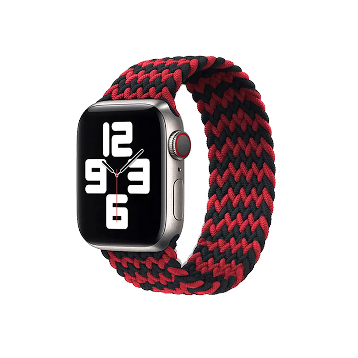 Pulseira para Apple Watch Trançada Red Black (2011)