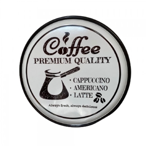 Placa Decorativa de Parede - Coffe (9253-2561)