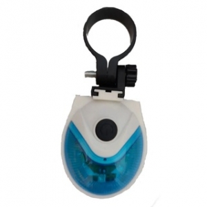 Sinalizador Lanterna Pisca Pisca Verde Iluminação Visualização Segurança Bicicleta Bike Triciclo - Azul (11295_3091)