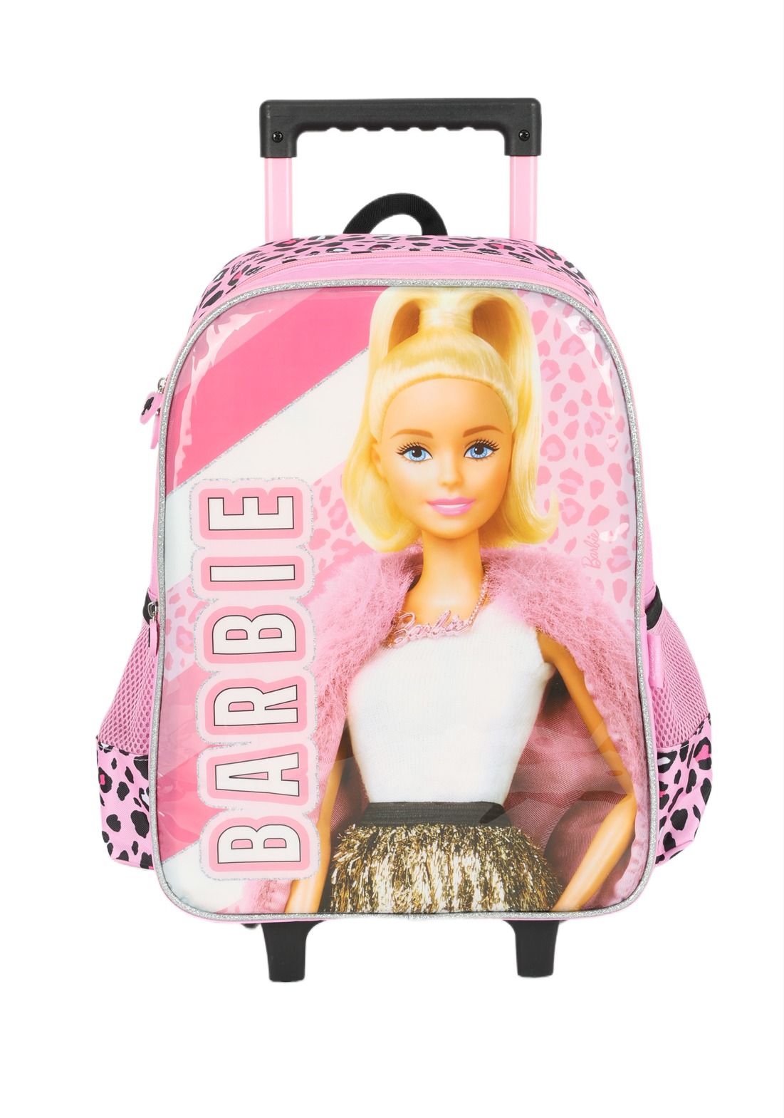 Kit Mochila Rodinhas + Lancheira Barbie Boneca (KTMCRDLCBBBNC)