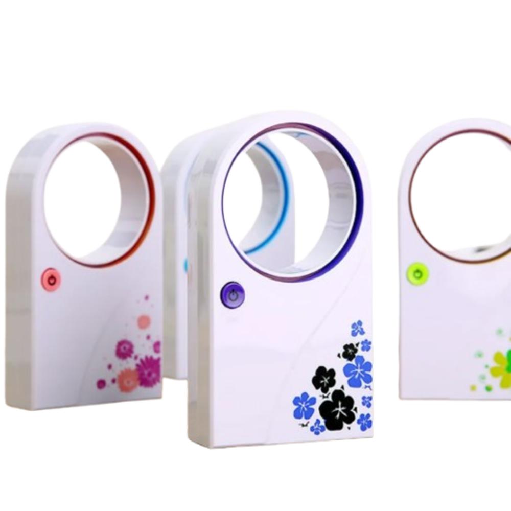 MINI AR CONDICIONADO VENTILADOR SEM HELICES MESA BANCADA CLIMATIZADOR PORTATIL RESFRIAMENTO COMPACTO (3369)