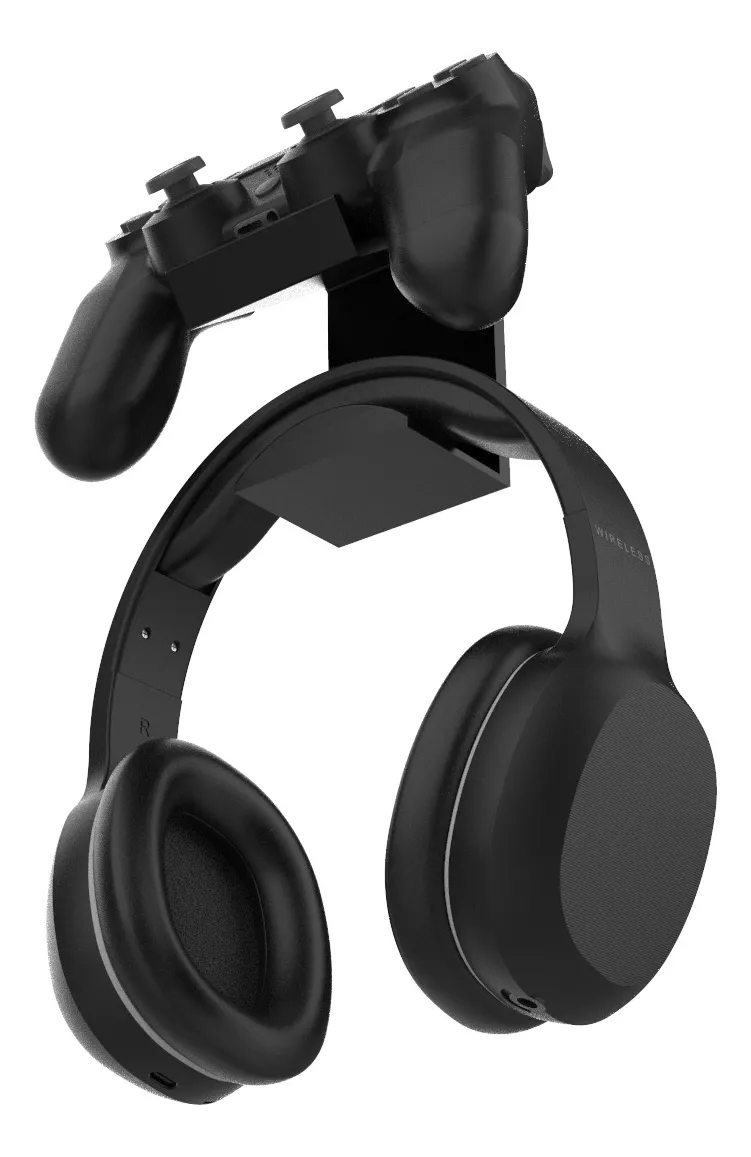 Suporte Parede Controle Xbox, Xbox One, Ps4, Ps3 E Headset (3d.06.03.15)
