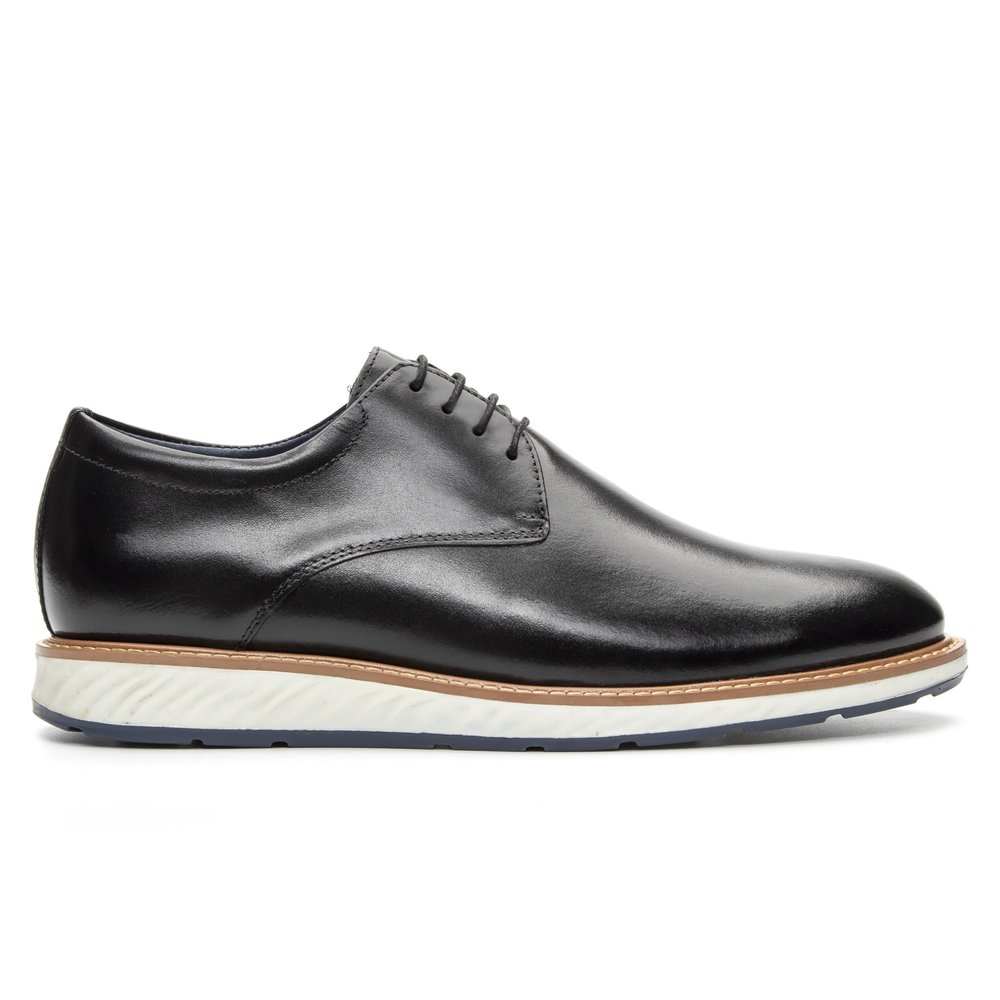Sapato Casual Masculino Derby Comfort Preto (GIB2901NPPTO)