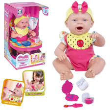 Boneca Baby Ninos Hora do Lanche Reborn -Cotiplás (157264)