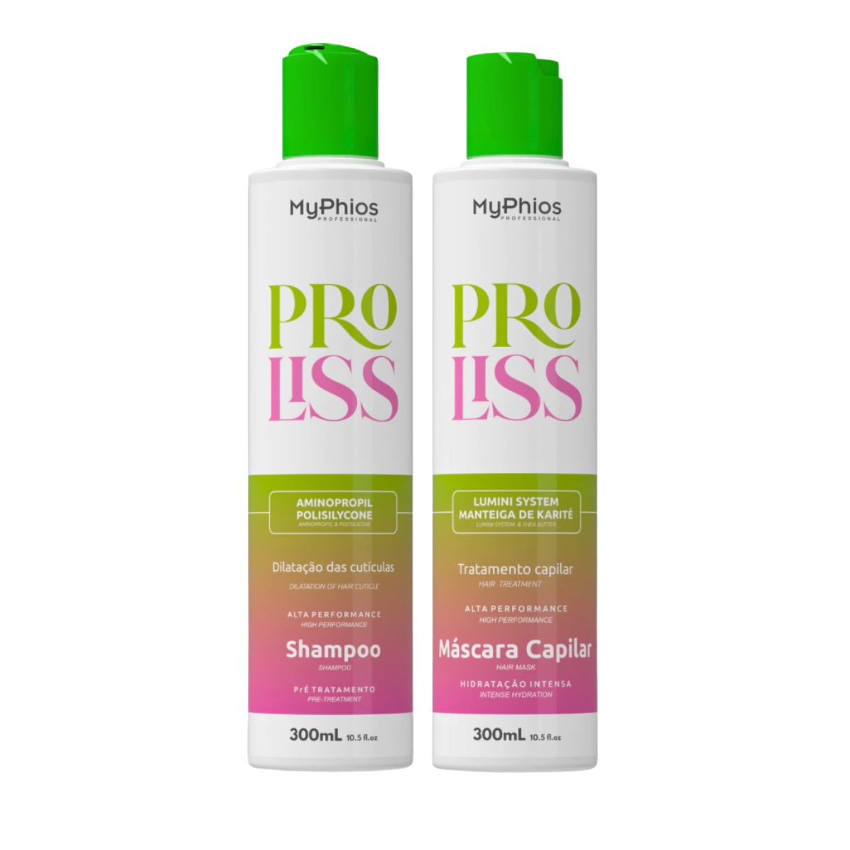 Kit Progressiva Shampoo E Gloss 300ml Proliss - MyPhios (7900618538472)